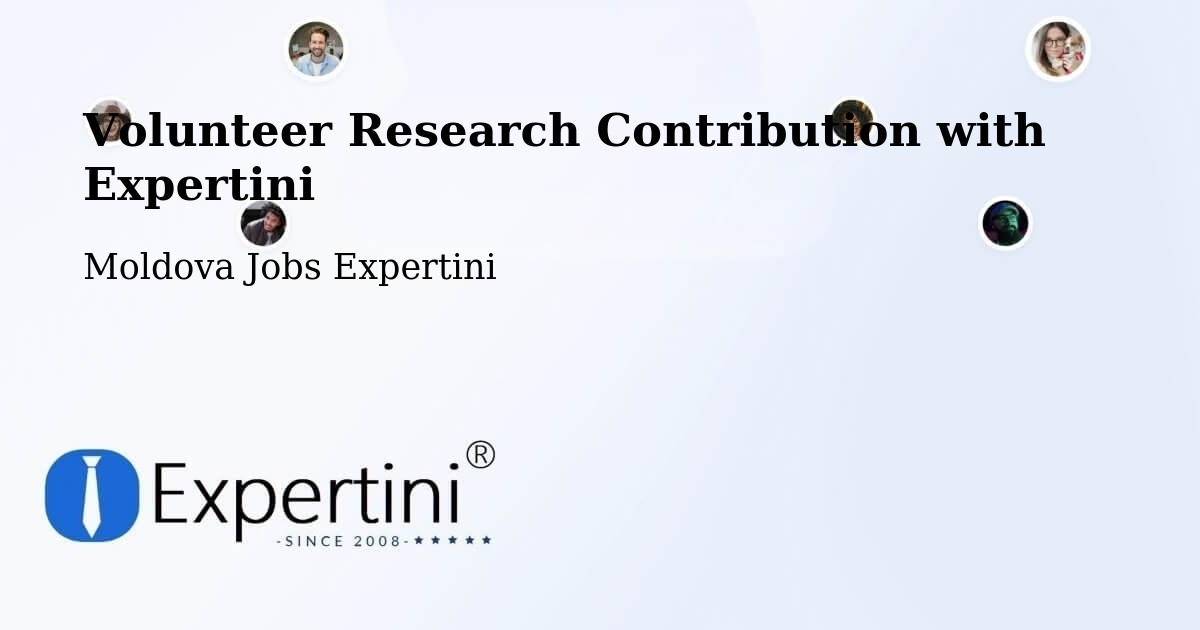 Volunteer Research Contribution Program – Moldova - Moldova Jobs Expertini